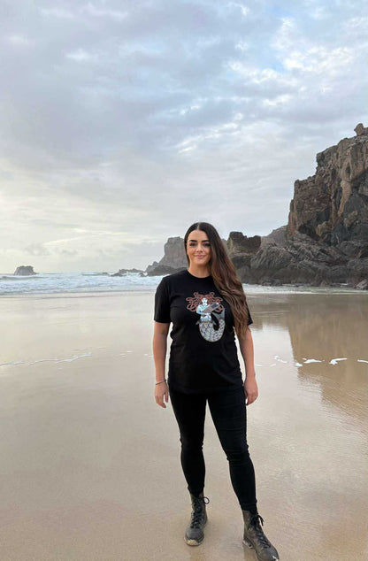 Mermaid Celtic Motifs Unisex T-Shirt – Myth, Music & Sea Spirit