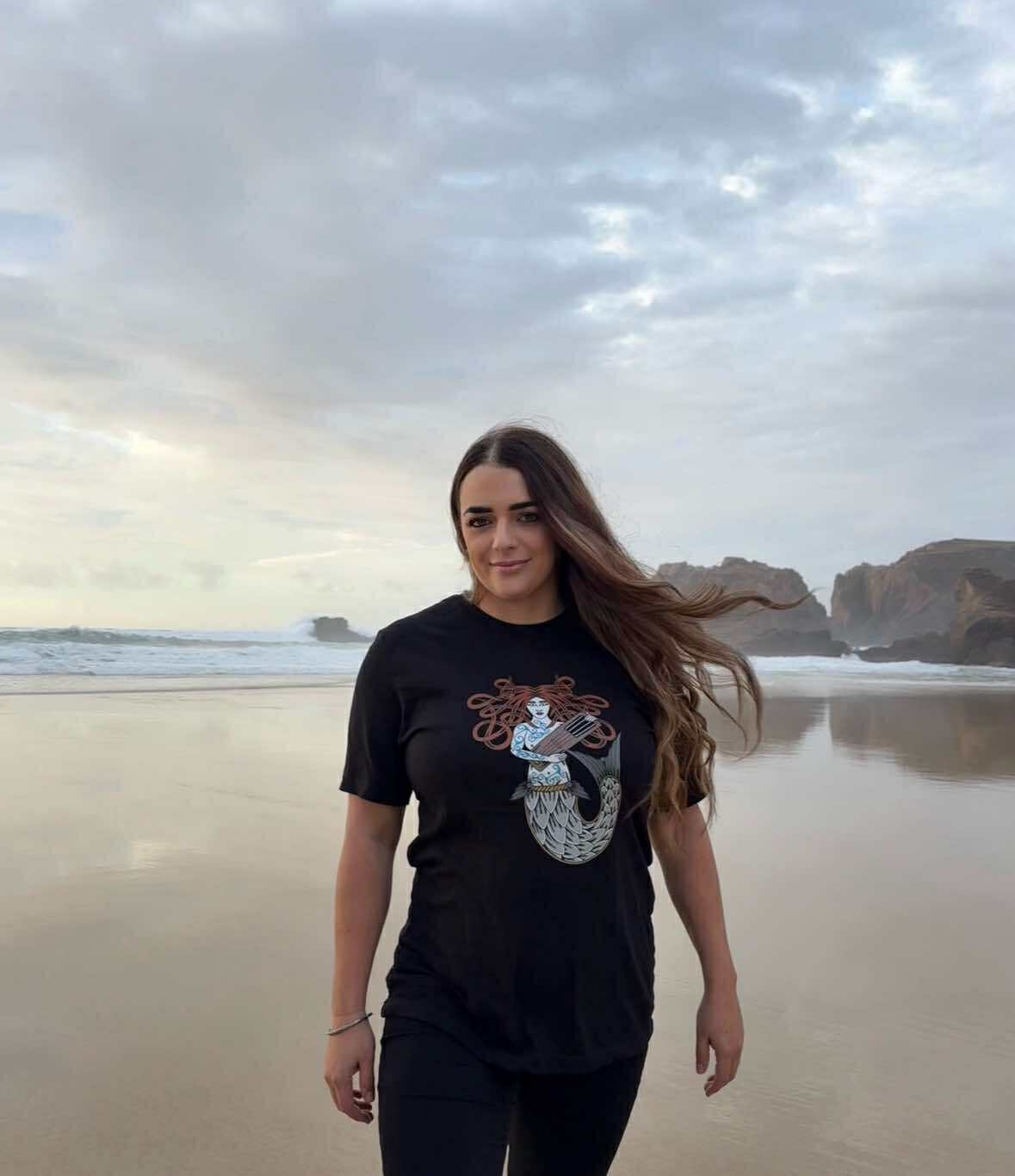 Mermaid Celtic Motifs Unisex T-Shirt – Myth, Music & Sea Spirit