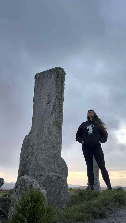 Morrígan Celtic Goddess Unisex Hoodie – Power, Fate & Mythology