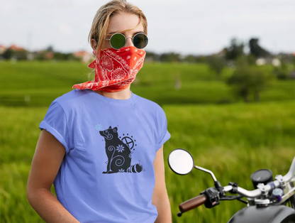 Raccoon Unisex T-Shirt – Symbol of Curiosity & Adaptability