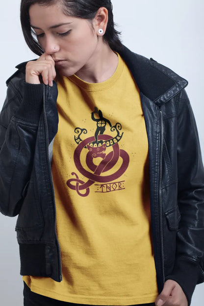 Last Stand of Thor T-Shirt – Ragnarok Norse Mythology Unisex Cotton Tee