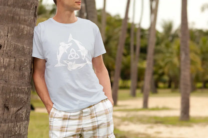 Orca Celtic Knot Unisex T-Shirt – Ocean Power & Ancient Symbolism