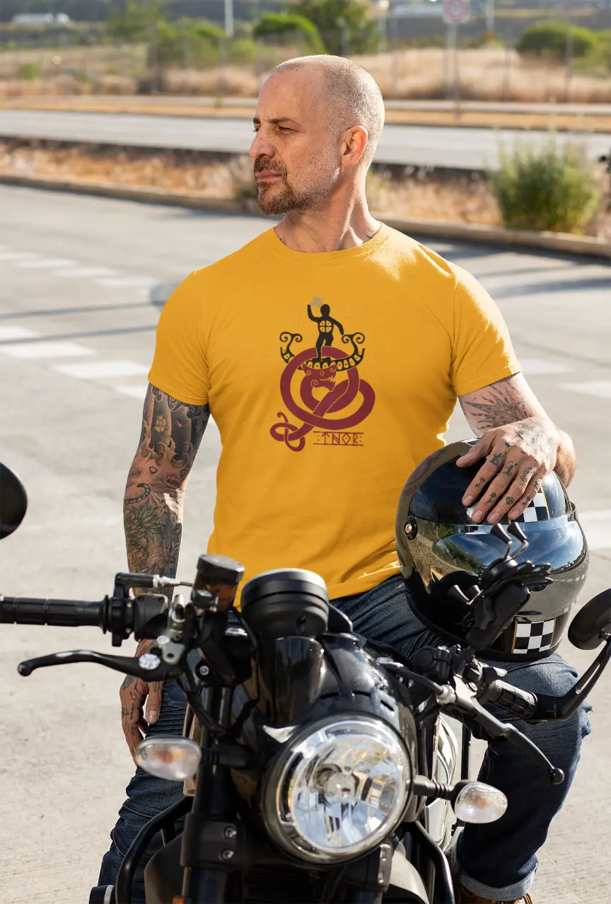 Last Stand of Thor T-Shirt – Ragnarok Norse Mythology Unisex Cotton Tee