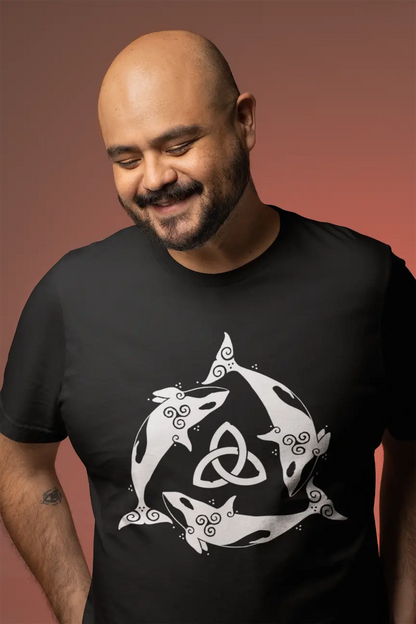 Orca Celtic Knot Unisex T-Shirt – Ocean Power & Ancient Symbolism