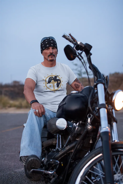 Raven Norse Mythology Unisex T-Shirt – Odin’s Ravens & LostRavn Logo