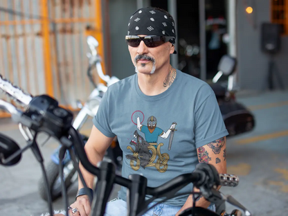 Bound by Fate Viking T-Shirt – Tyr & Fenrir Norse Mythology Unisex Cotton Tee