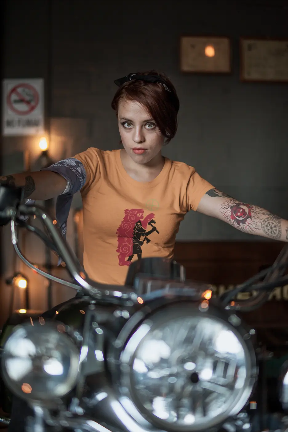 Bear Skin Berserker Unisex T-Shirt – Viking Warrior Spirit