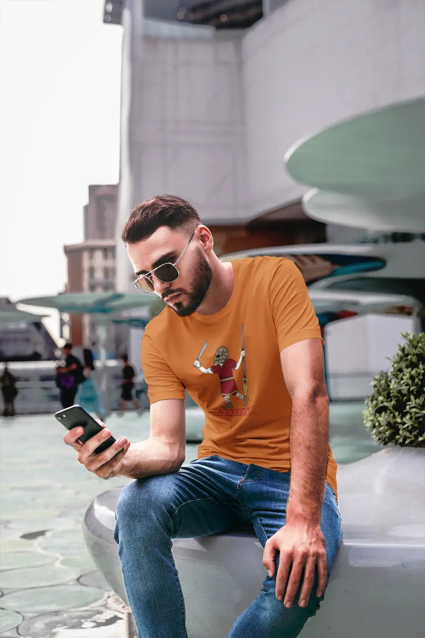 Seaxnēat T-Shirt – Anglo-Saxon God of the Saxons Unisex Cotton Tee