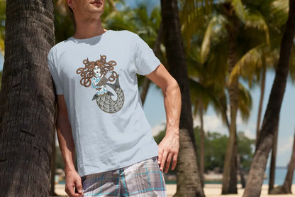Mermaid Celtic Motifs Unisex T-Shirt – Myth, Music & Sea Spirit