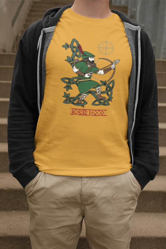 Robin Hood T-Shirt – Outlaw Hero of Sherwood Forest Unisex Cotton Tee