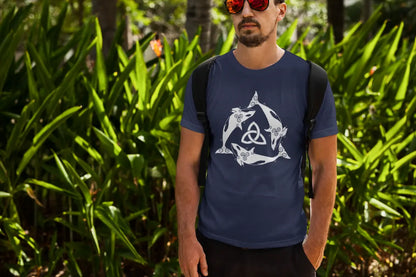 Orca Celtic Knot Unisex T-Shirt – Ocean Power & Ancient Symbolism