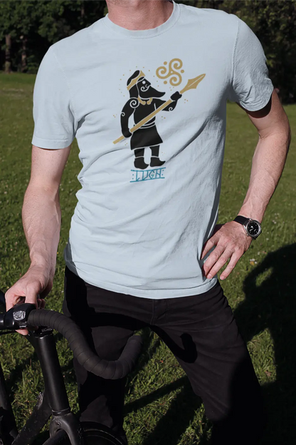 Lugh Celtic God Unisex T-Shirt – Master of Skills & Victory Symbol