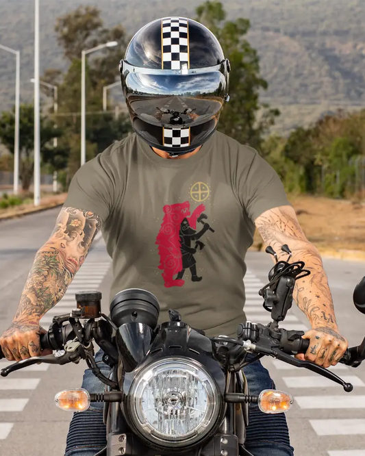 Bear Skin Berserker Unisex T-Shirt – Viking Warrior Spirit