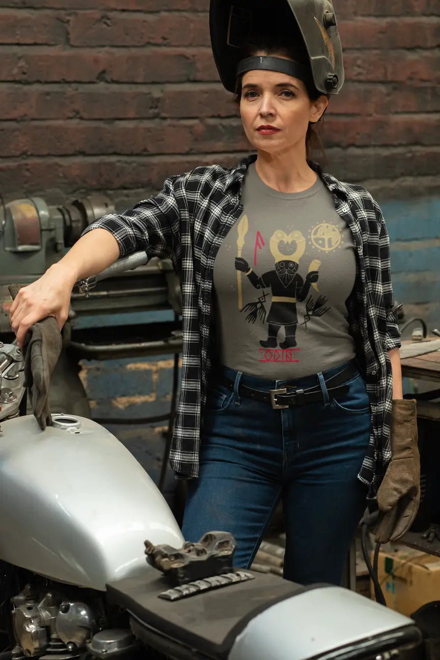 Odin T-Shirt – Norse Mythology Unisex Cotton Tee | The Allfather, Wisdom and War