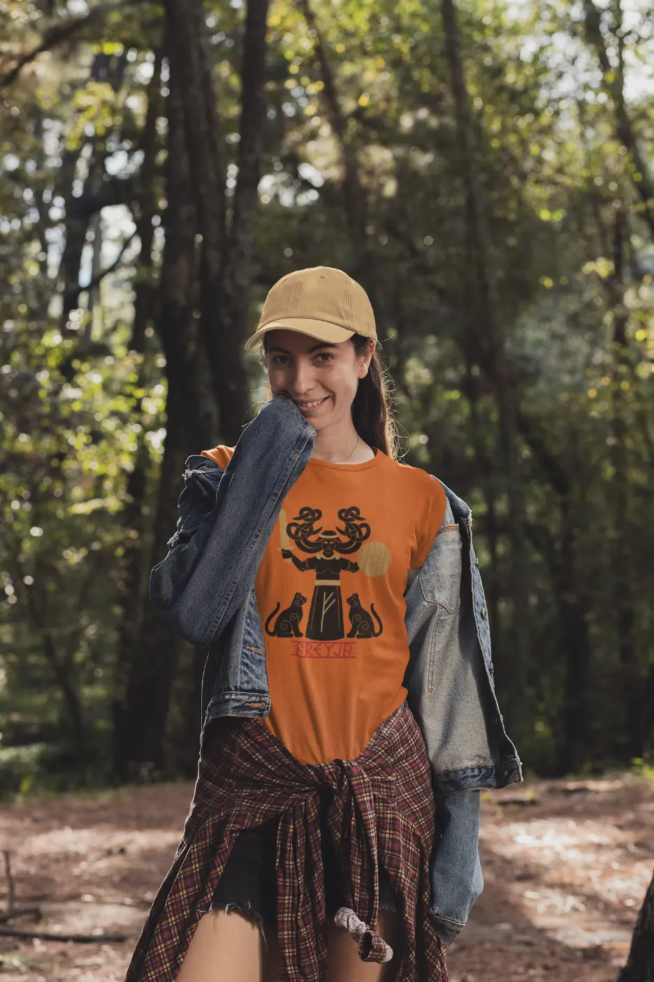 Freyja / Valfreyja Unisex T-Shirt – Norse Goddess of Strength, Spirit & Wild Freedom