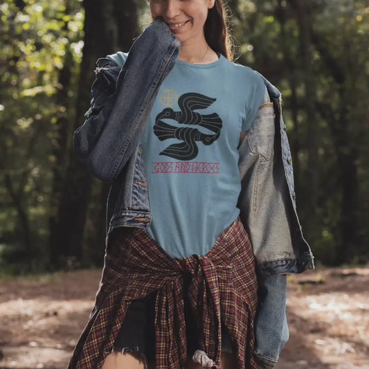 Ravens of Odin T-Shirt – Norse Mythology Huginn & Muninn Tee