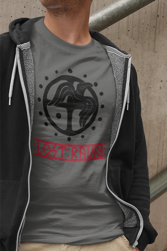 Raven Unisex T-Shirt – Norse Mythology & Odin’s Messengers | Viking Heritage Cotton Tee