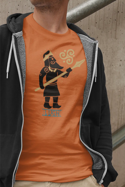 Lugh Celtic God Unisex T-Shirt – Master of Skills & Victory Symbol