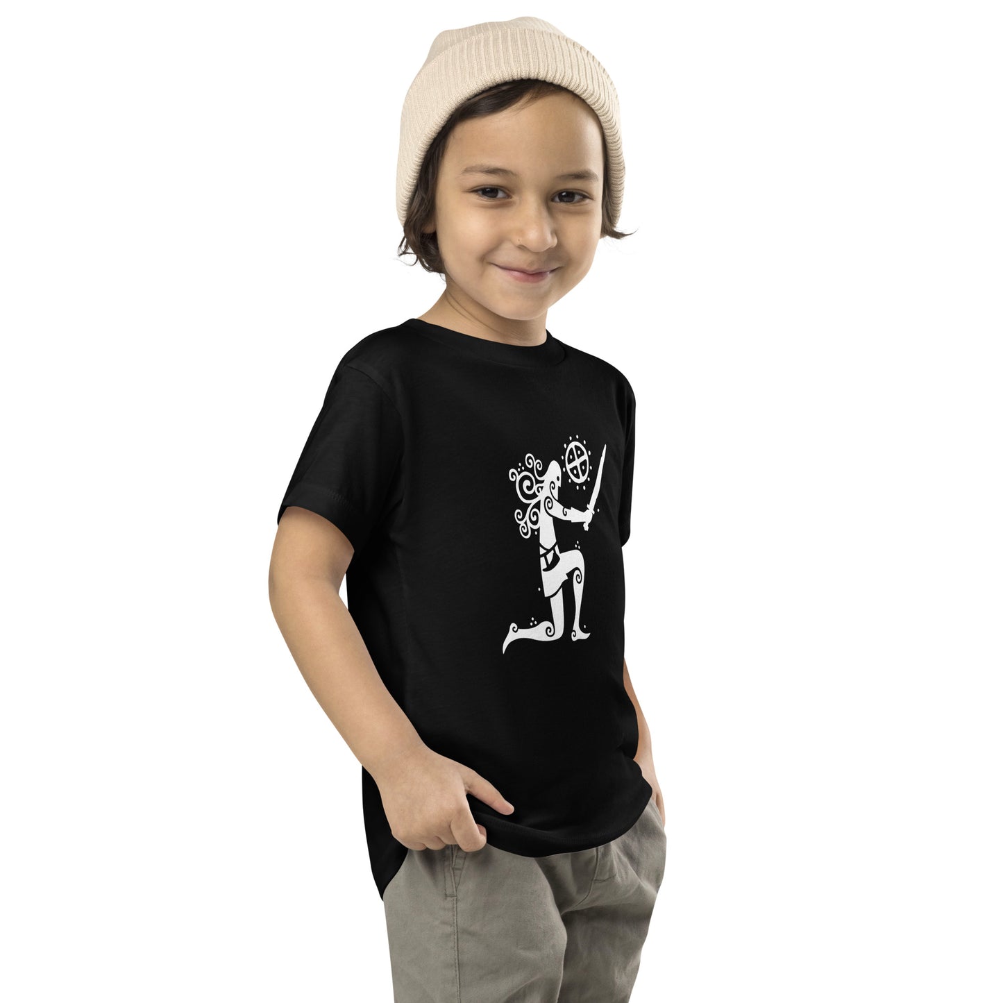 Toddler Viking T-Shirt – King of the North Design