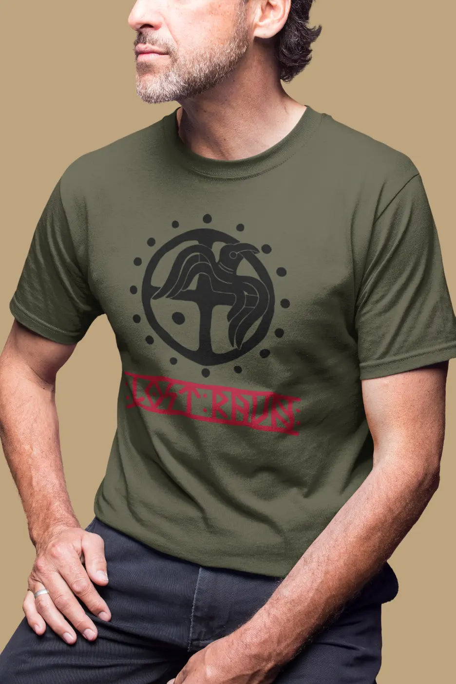 Raven Unisex T-Shirt – Norse Mythology & Odin’s Messengers | Viking Heritage Cotton Tee