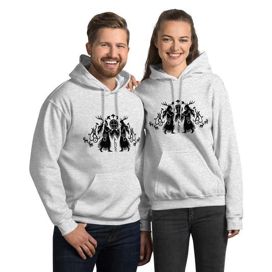 Priestesses of Thor – Norse Mythology Unisex Hoodie | LostRavn