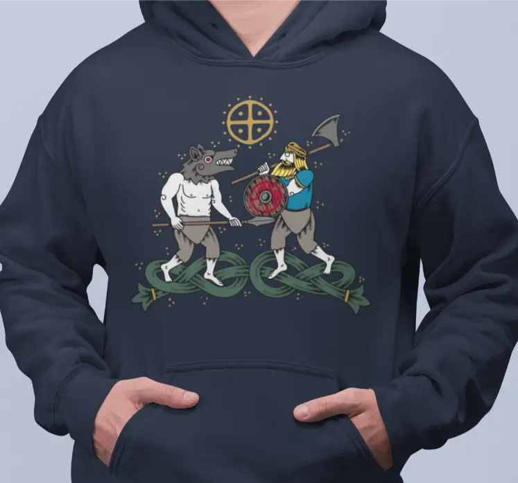 Berserker at Stamford Bridge – Viking Warrior Unisex T-Shirt